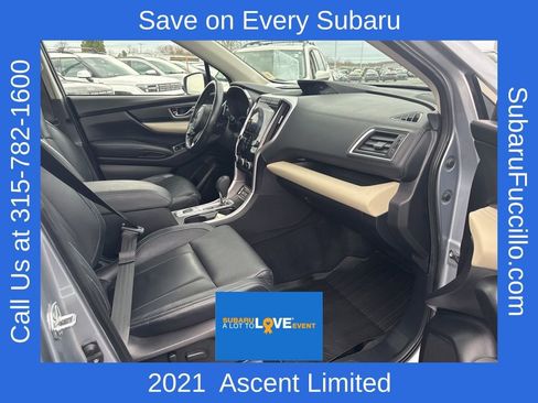 Used 2021 Subaru Ascent Limited w/ Technology Package image 16