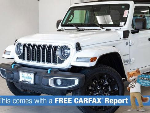 Used 2024 Jeep Wrangler Unlimited Sahara AWD/4WD image 2