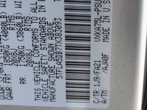 New 2026 Toyota Tundra SR5 image 21