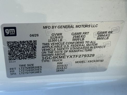 New 2026 Chevrolet Silverado 2500 Custom w/ Custom Value Package AWD/4WD image 32