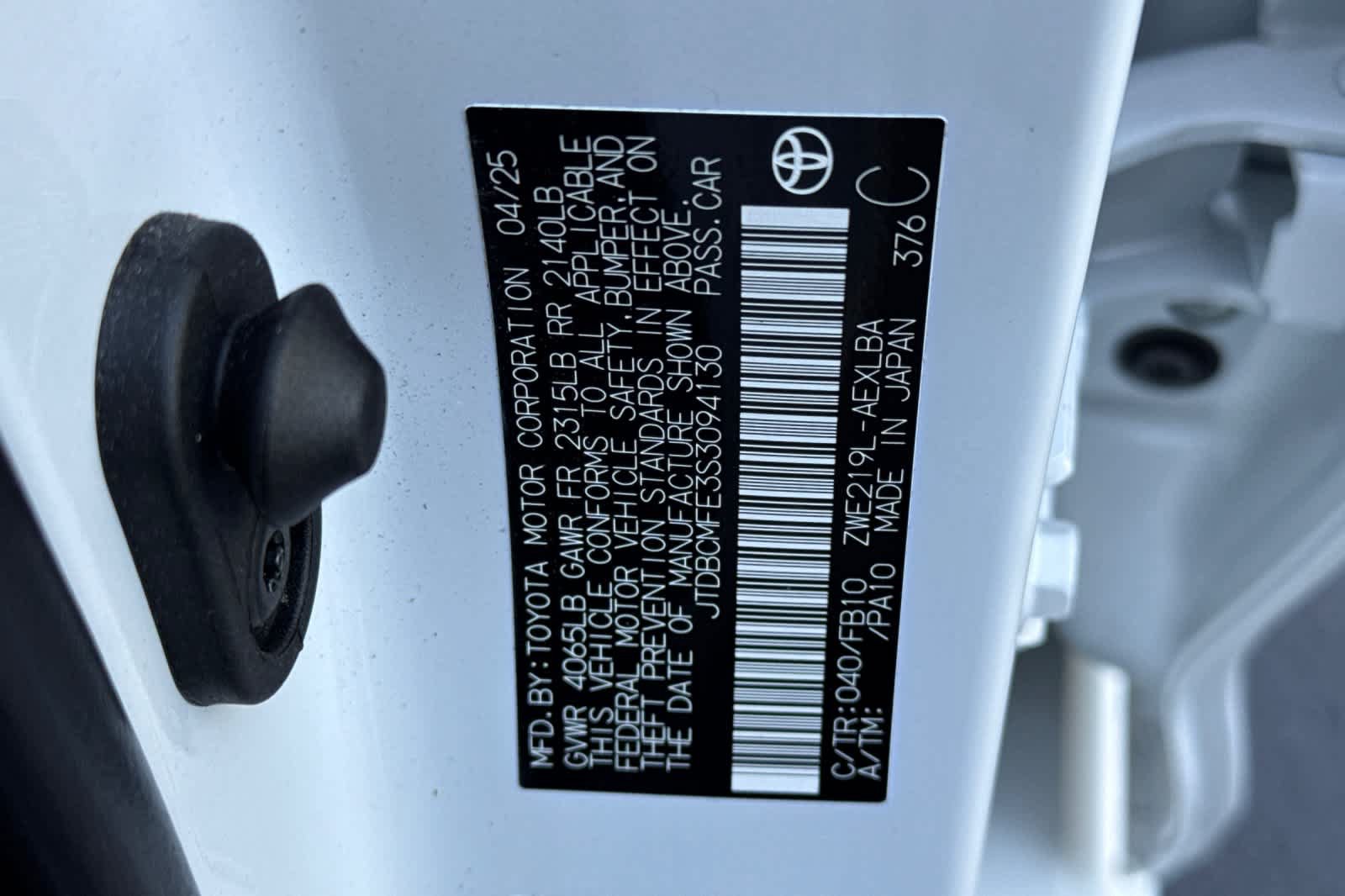 Certified 2025 Toyota Corolla LE FWD image 30