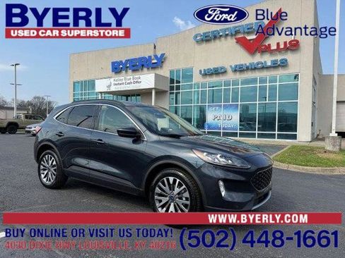 Certified 2022 Ford Escape Titanium w/ Class II Trailer Tow Package AWD/4WD image 1