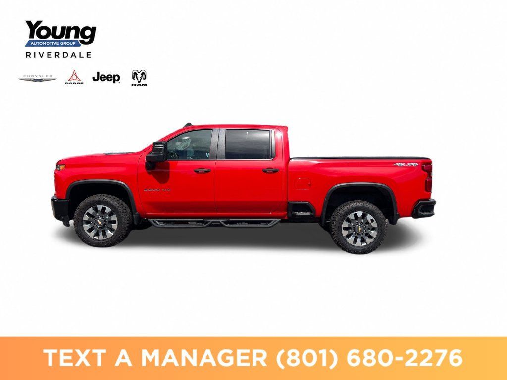 Used 2023 Chevrolet Silverado 2500 Custom w/ Custom Value Package AWD/4WD image 2