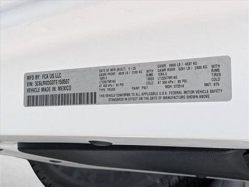 New 2026 RAM ProMaster 2500 w/ Convenience Group FWD image 18