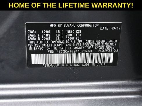 Used 2019 Subaru Impreza 2.0i Sport AWD/4WD image 56