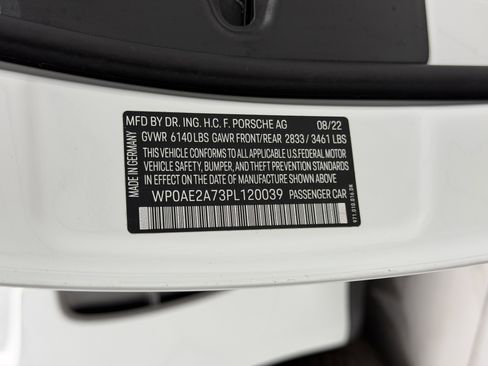 Certified 2023 Porsche Panamera 4 Platinum Edition w/ Assistance Package AWD/4WD image 60
