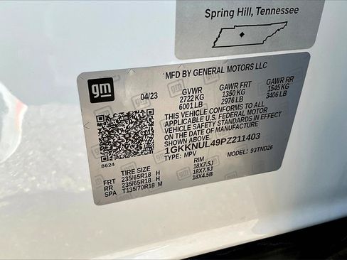 Certified 2023 GMC Acadia SLT image 17