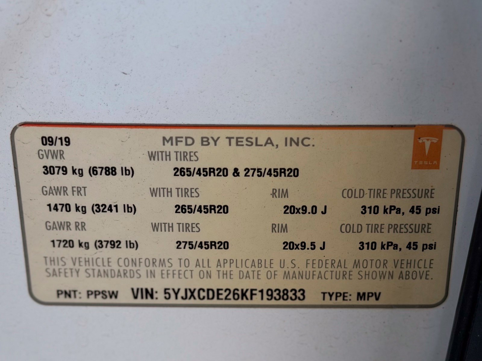 Used 2019 Tesla Model X 75D AWD/4WD image 71