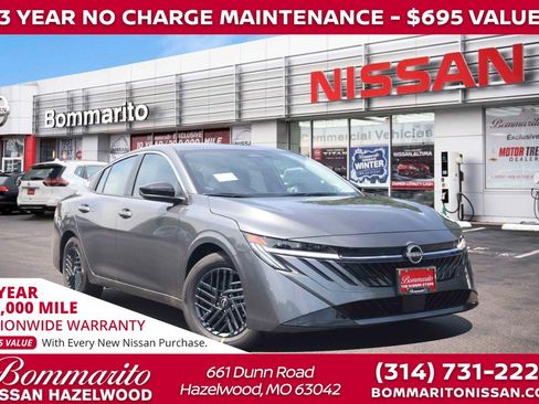 New 2026 Nissan Sentra SV w/ SV Convenience Package FWD image 1