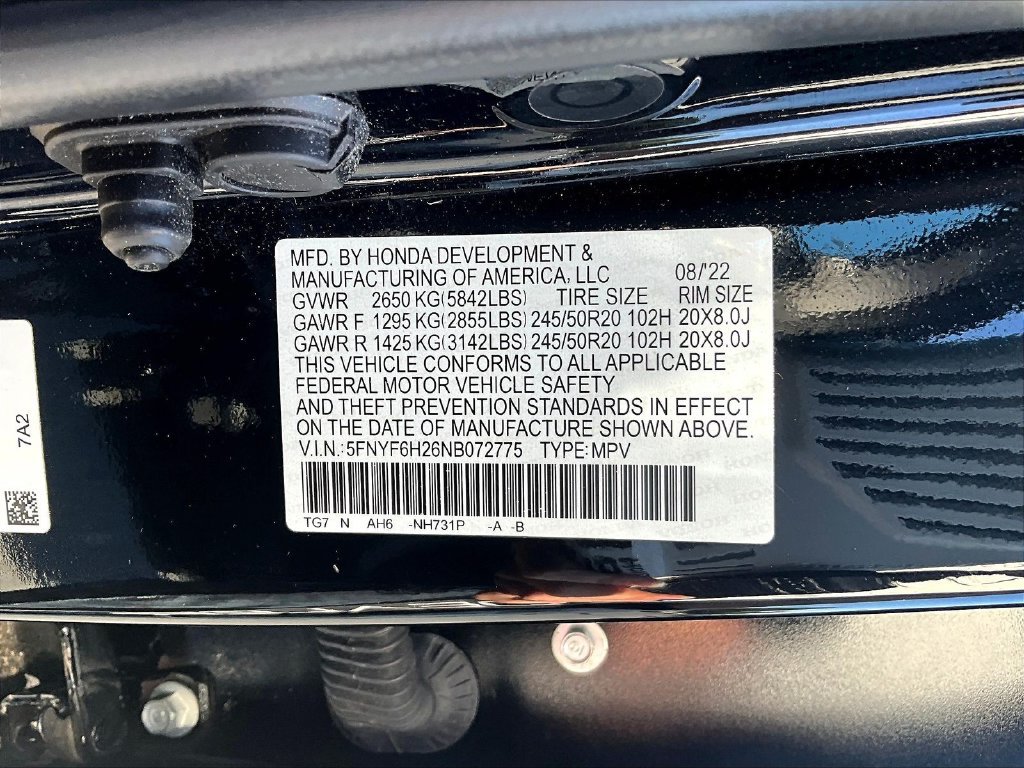 Used 2022 Honda Pilot Special Edition image 23