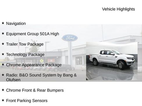 Used 2023 Ford Ranger Lariat w/ Equipment Group 501A High image 20