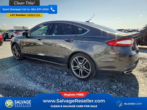 Used 2016 Ford Fusion Titanium FWD image 3