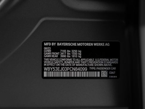 Used 2023 BMW i7 xDrive60 AWD/4WD image 57