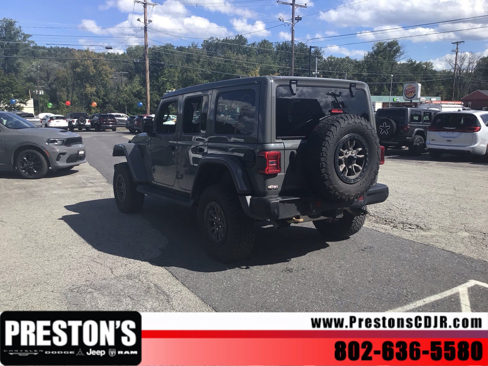 Used 2023 Jeep Wrangler Unlimited Rubicon 392 AWD/4WD image 3