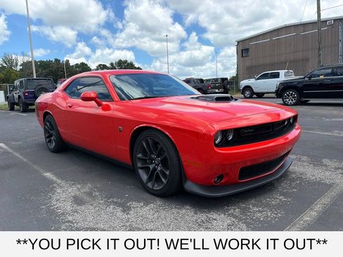 Used 2021 Dodge Challenger R/T Scat Pack w/ Shaker Package RWD image 1