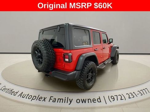Used 2025 Jeep Wrangler Unlimited Sport S 4xe image 4