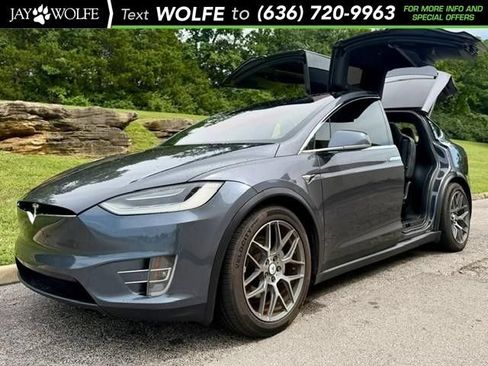 Used 2020 Tesla Model X Long Range AWD/4WD image 1