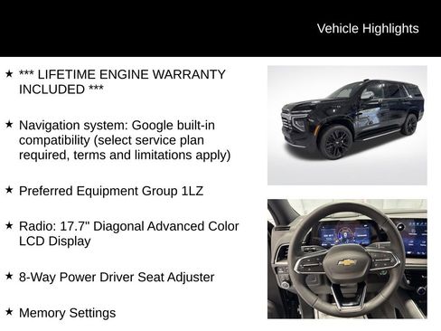 New 2026 Chevrolet Tahoe Premier image 2