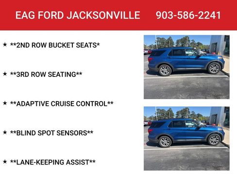 Used 2021 Ford Explorer XLT w/ Equipment Group 202A image 4