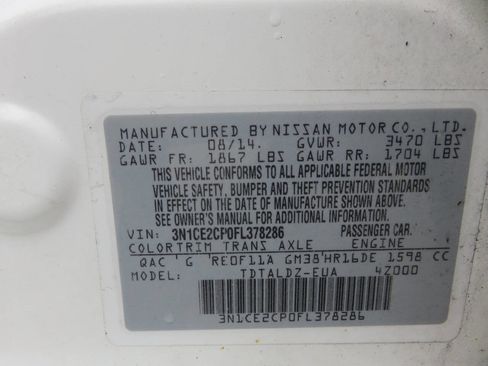 Used 2015 Nissan Versa Note SV image 33