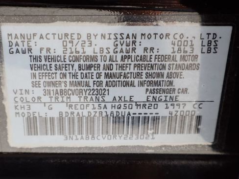 Used 2024 Nissan Sentra SV FWD image 31