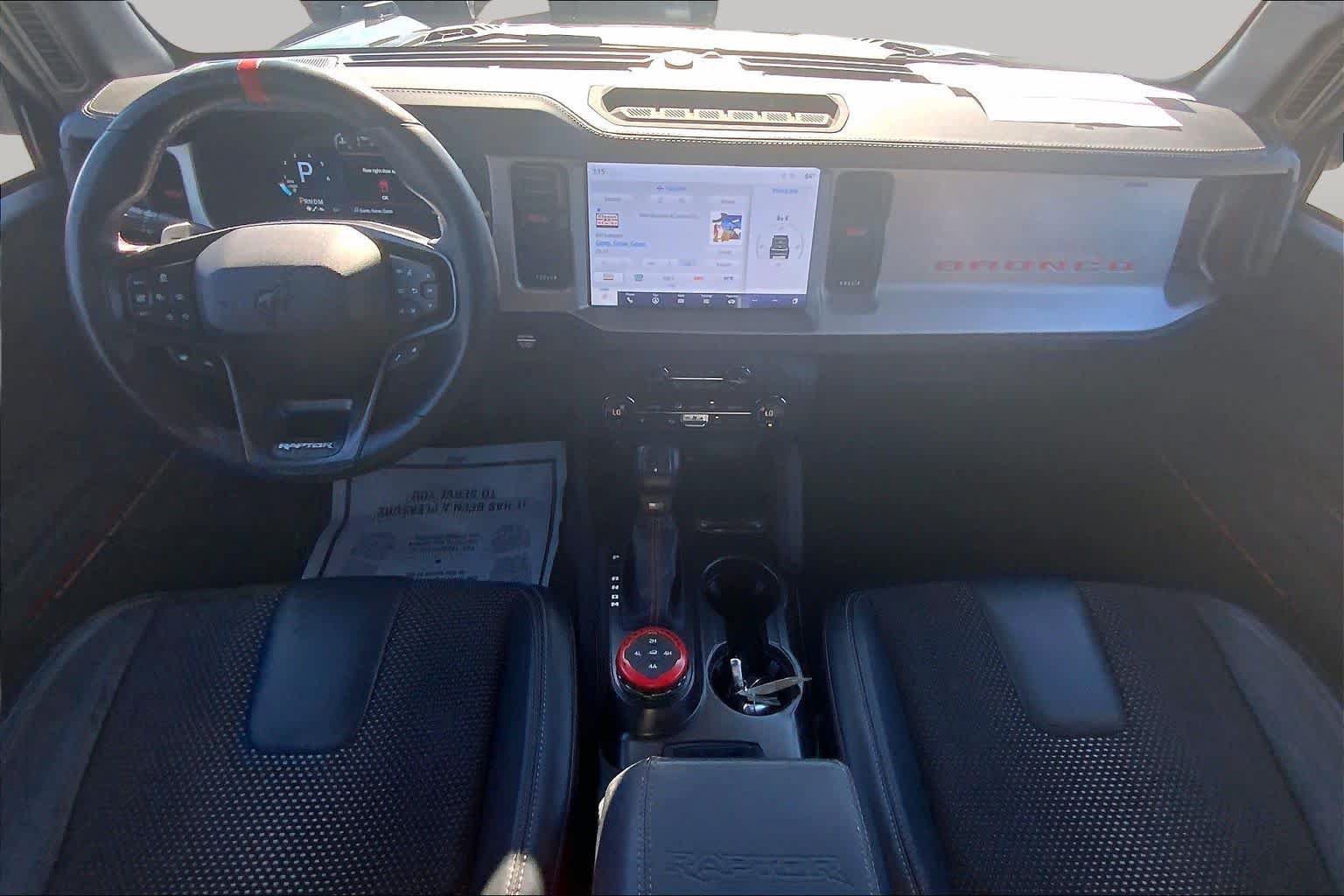 Certified 2024 Ford Bronco Raptor w/ Interior Carbon Fiber Pack 6 AWD/4WD image 16