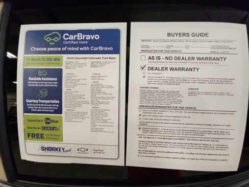 Used 2024 Chevrolet Colorado Trail Boss w/ Advanced Trailering Package AWD/4WD image 33