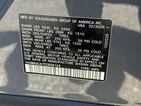 New 2026 Volkswagen Atlas SEL Premium R-Line AWD/4WD image 31