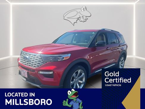 Used 2020 Ford Explorer Platinum w/ Premium Technology Package image 1
