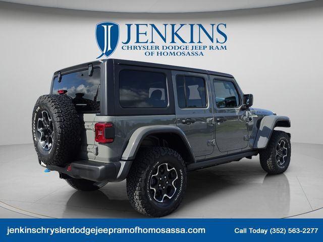 Used 2023 Jeep Wrangler Unlimited Rubicon 4xe w/ Steel Bumper Group AWD/4WD image 5
