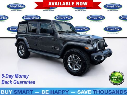 Used 2020 Jeep Wrangler Unlimited Sahara AWD/4WD image 1