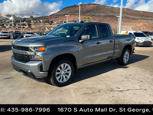 Certified 2022 Chevrolet Silverado 1500 Custom w/ LPO, Dark Essentials Package image 1