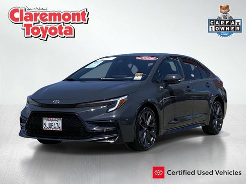 Certified 2024 Toyota Corolla SE w/ SE Premium Package FWD image 1
