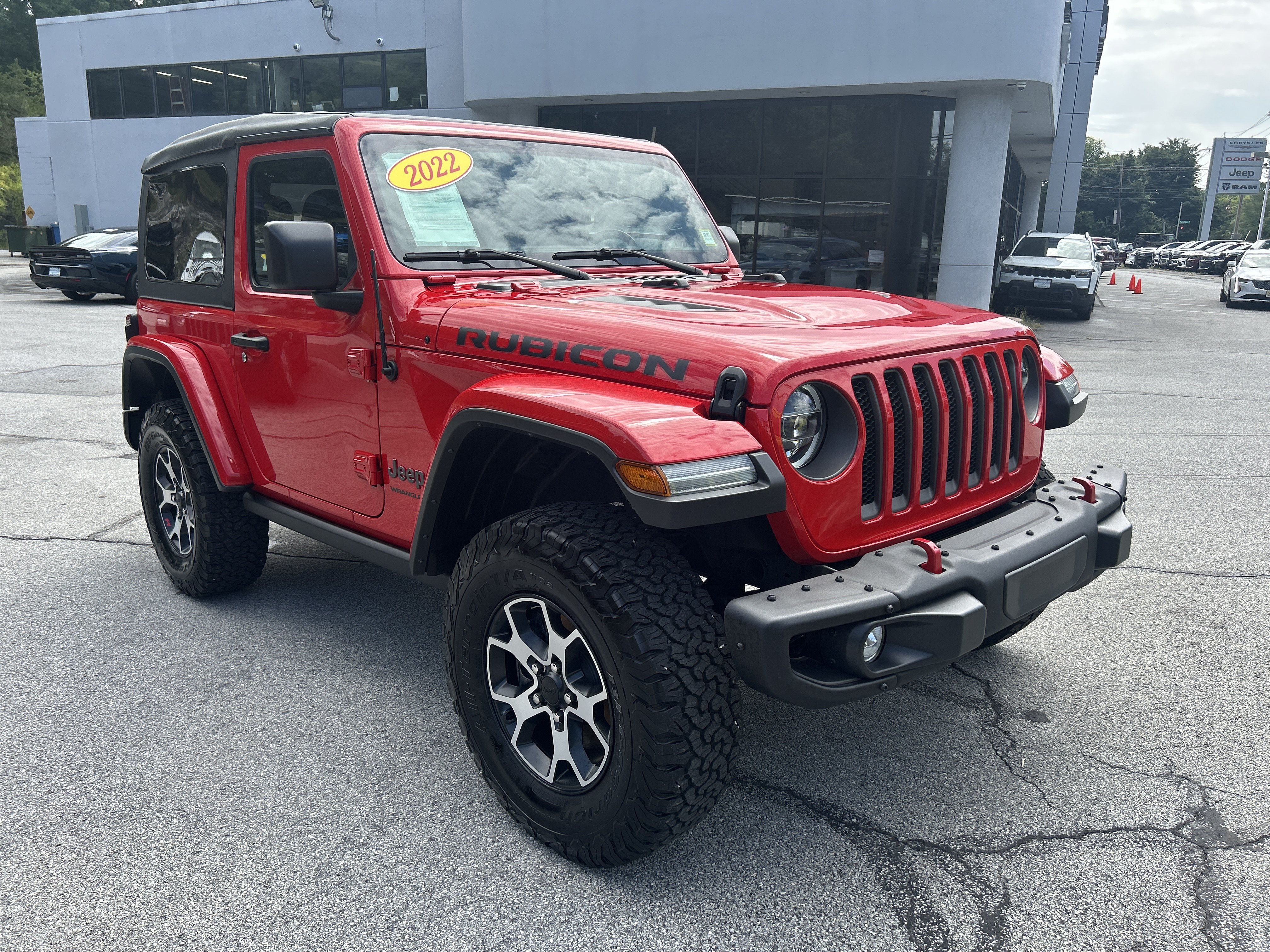 Certified 2022 Jeep Wrangler Rubicon w/ Steel Bumper Group AWD/4WD image 4