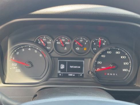 Certified 2025 Chevrolet Silverado 1500 Custom w/ Turbomax Blackout Package RWD image 38