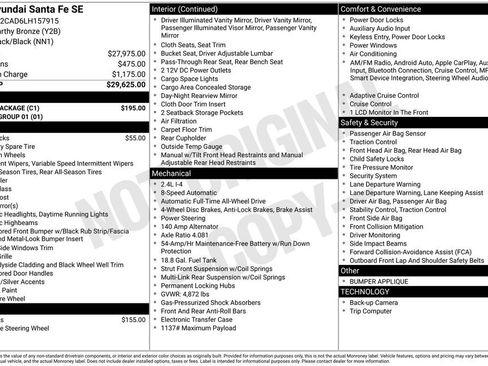 Used 2020 Hyundai Santa Fe SE w/ Cargo Package image 6