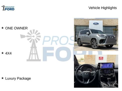 Used 2024 Lexus LX 600 4WD w/ Luxury Package image 5
