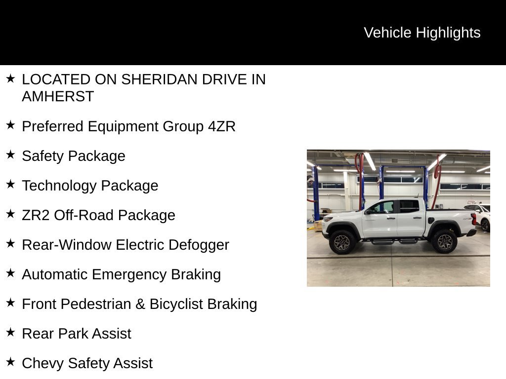 Used 2024 Chevrolet Colorado ZR2 w/ Technology Package AWD/4WD image 5