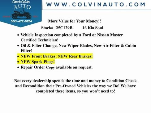 Used 2016 Kia Soul ! image 10