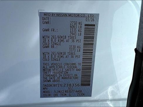 New 2026 Nissan Pathfinder Rock Creek image 8