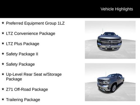 Certified 2021 Chevrolet Silverado 1500 LTZ w/ Safety Package II AWD/4WD image 13