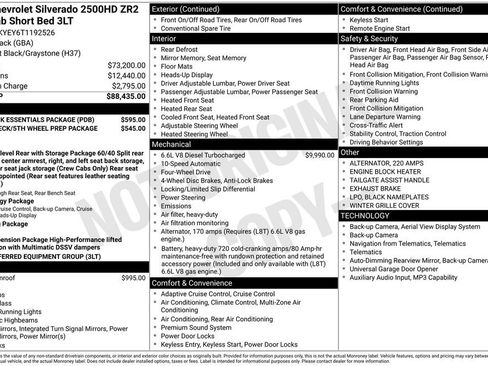 New 2026 Chevrolet Silverado 2500 ZR2 w/ LPO, Dark Essentials Package AWD/4WD image 26