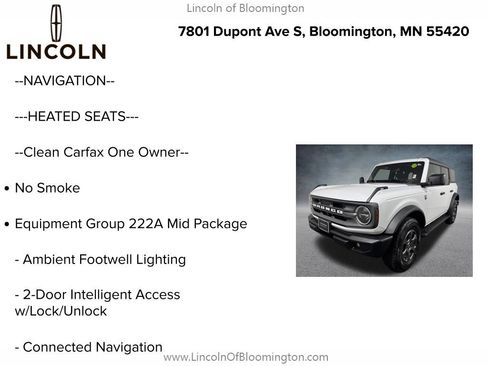 Used 2024 Ford Bronco Big Bend AWD/4WD image 5