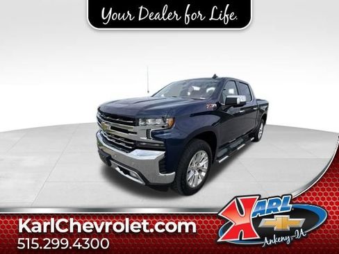 Used 2021 Chevrolet Silverado 1500 LTZ w/ LTZ Premium Package AWD/4WD image 1