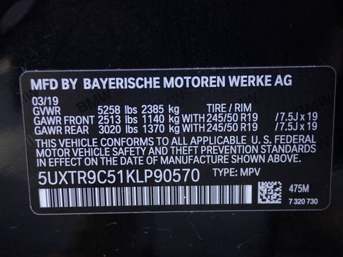 Used 2019 BMW X3 xDrive30i w/ Driving Assistance Package image 62