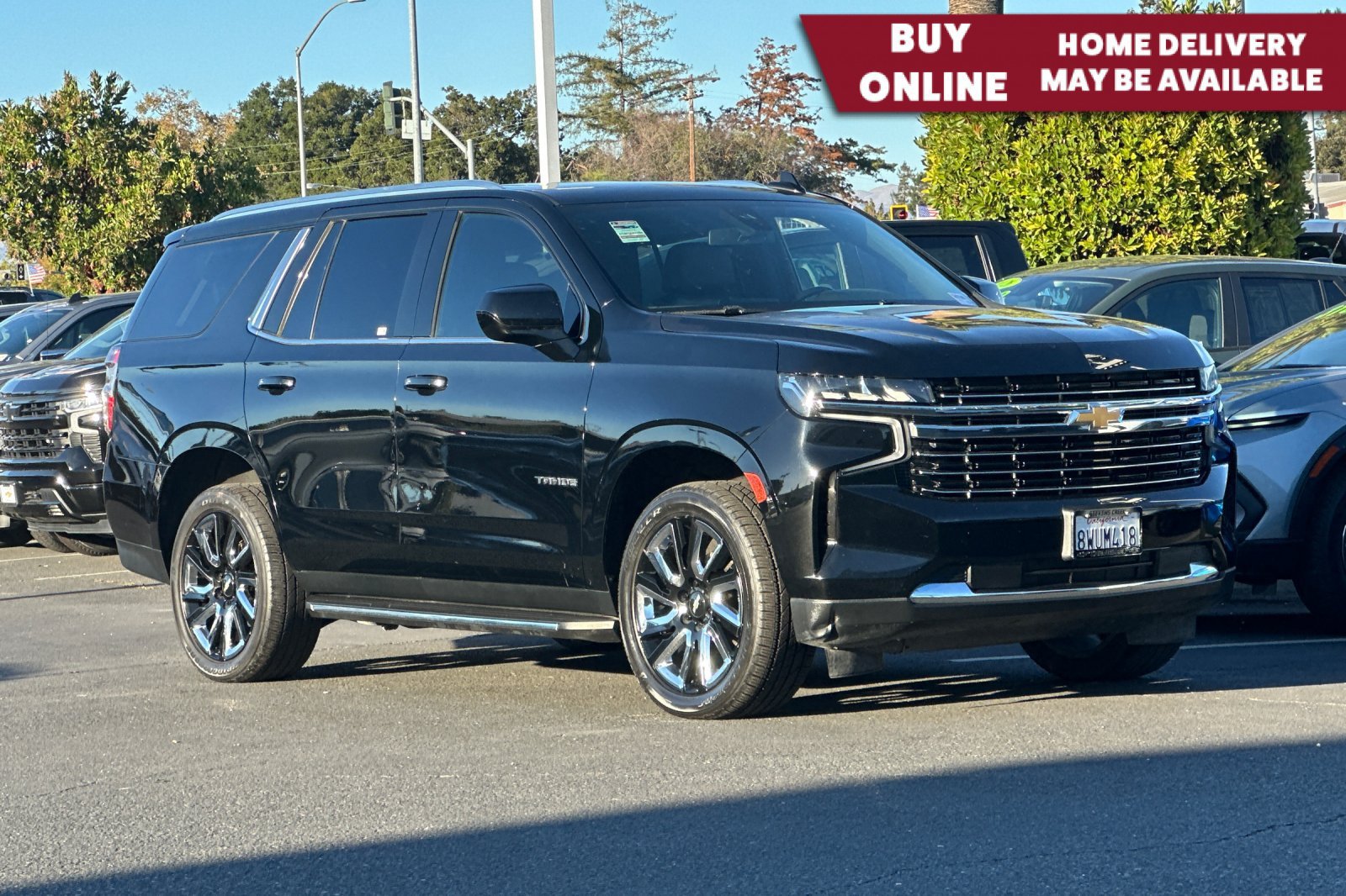 Used 2021 Chevrolet Tahoe LT RWD image 1
