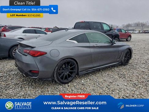Used 2019 INFINITI Q60 3.0t Luxe image 4
