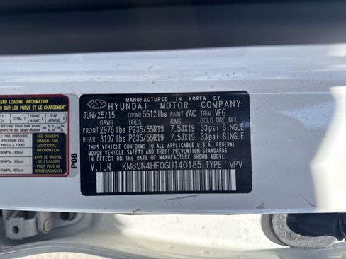 Used 2016 Hyundai Santa Fe SE w/ Option Group 02 FWD image 31