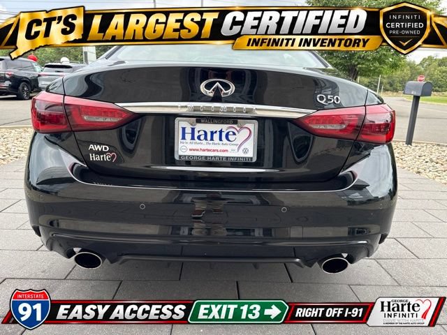 Certified 2024 INFINITI Q50 Luxe w/ Cargo Package AWD/4WD image 29