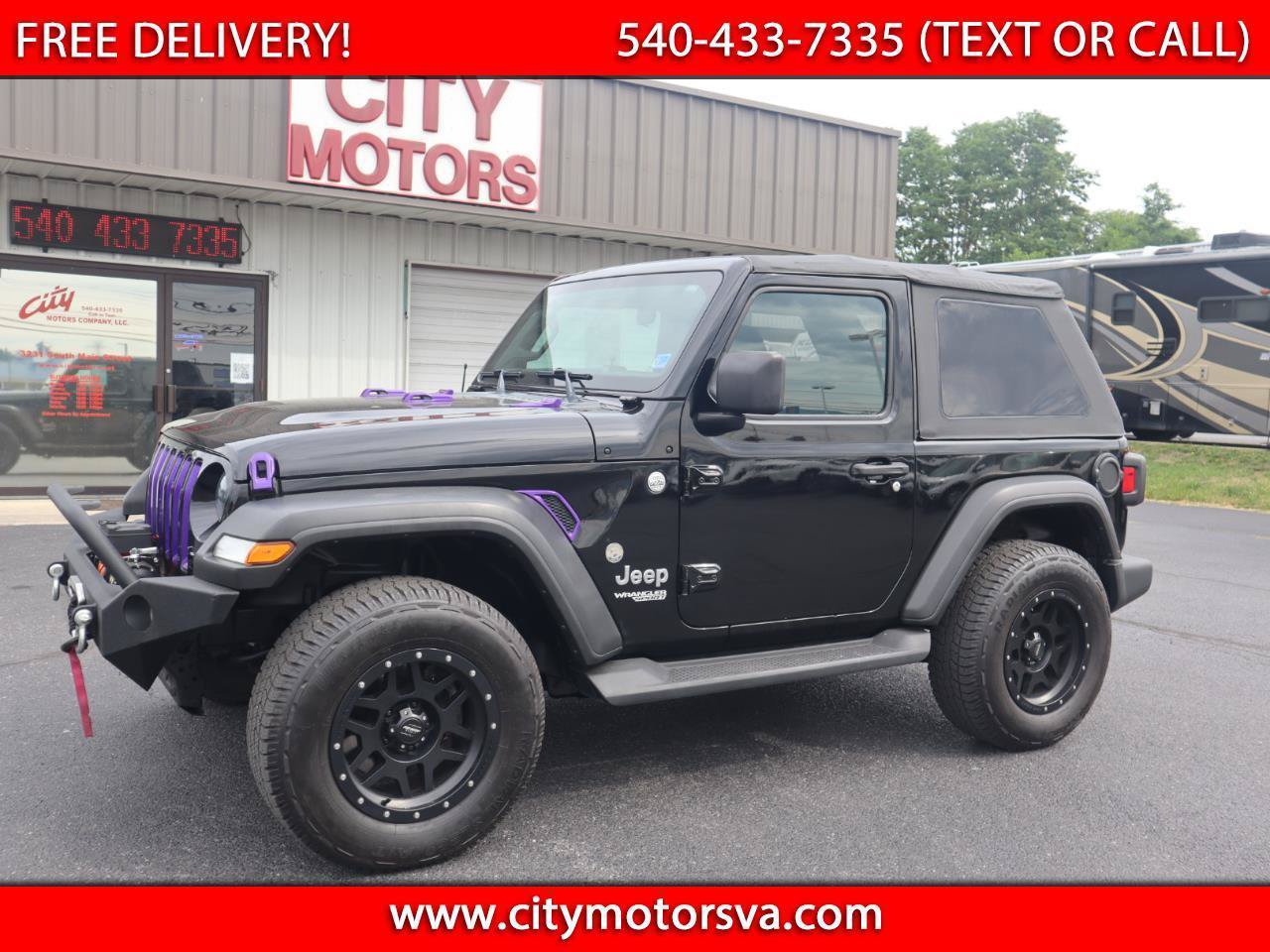 Used 2020 Jeep Wrangler Sport AWD/4WD image 1